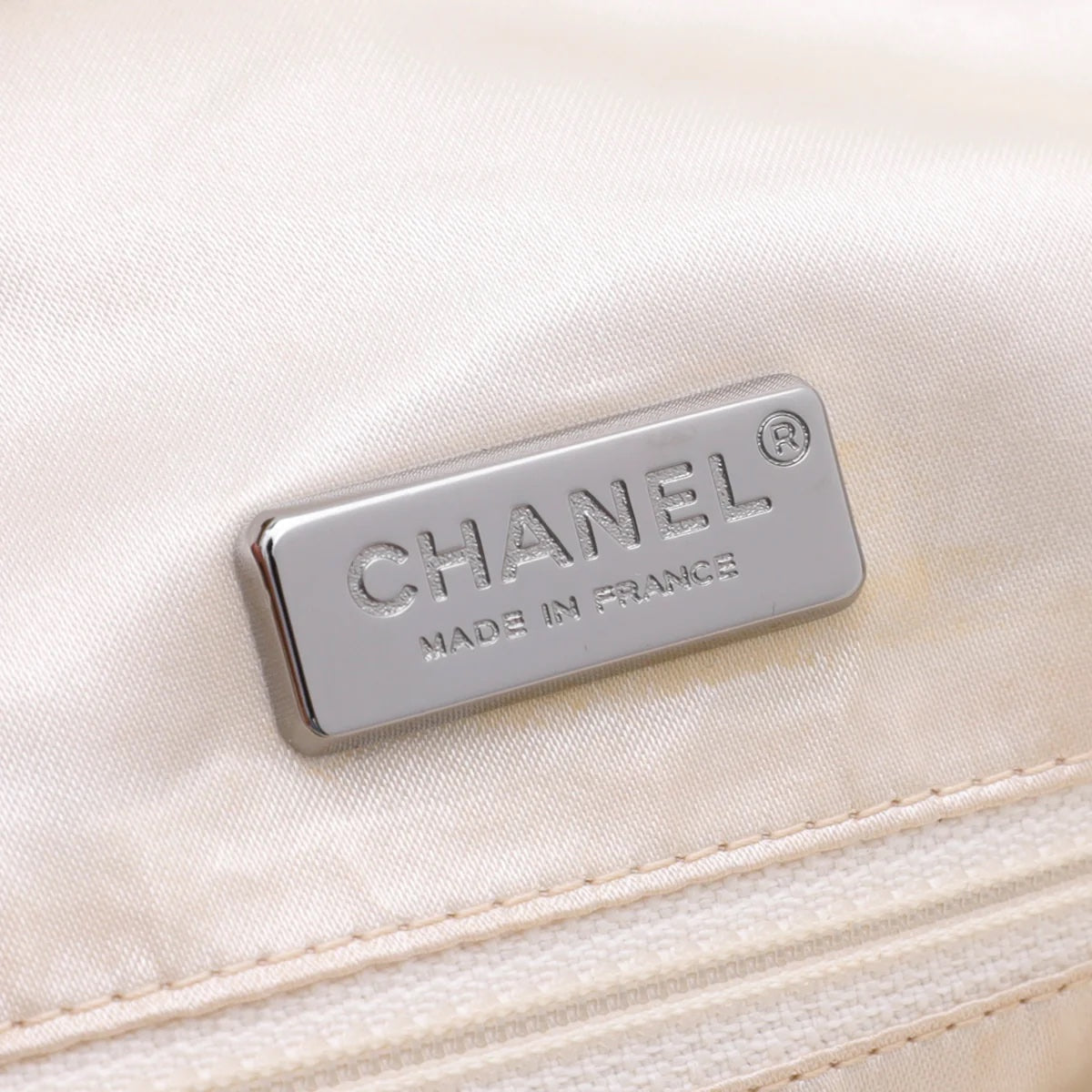 CHANEL CC METALLIC GOLD LAMBSKIN LEATHER HOBO BAG