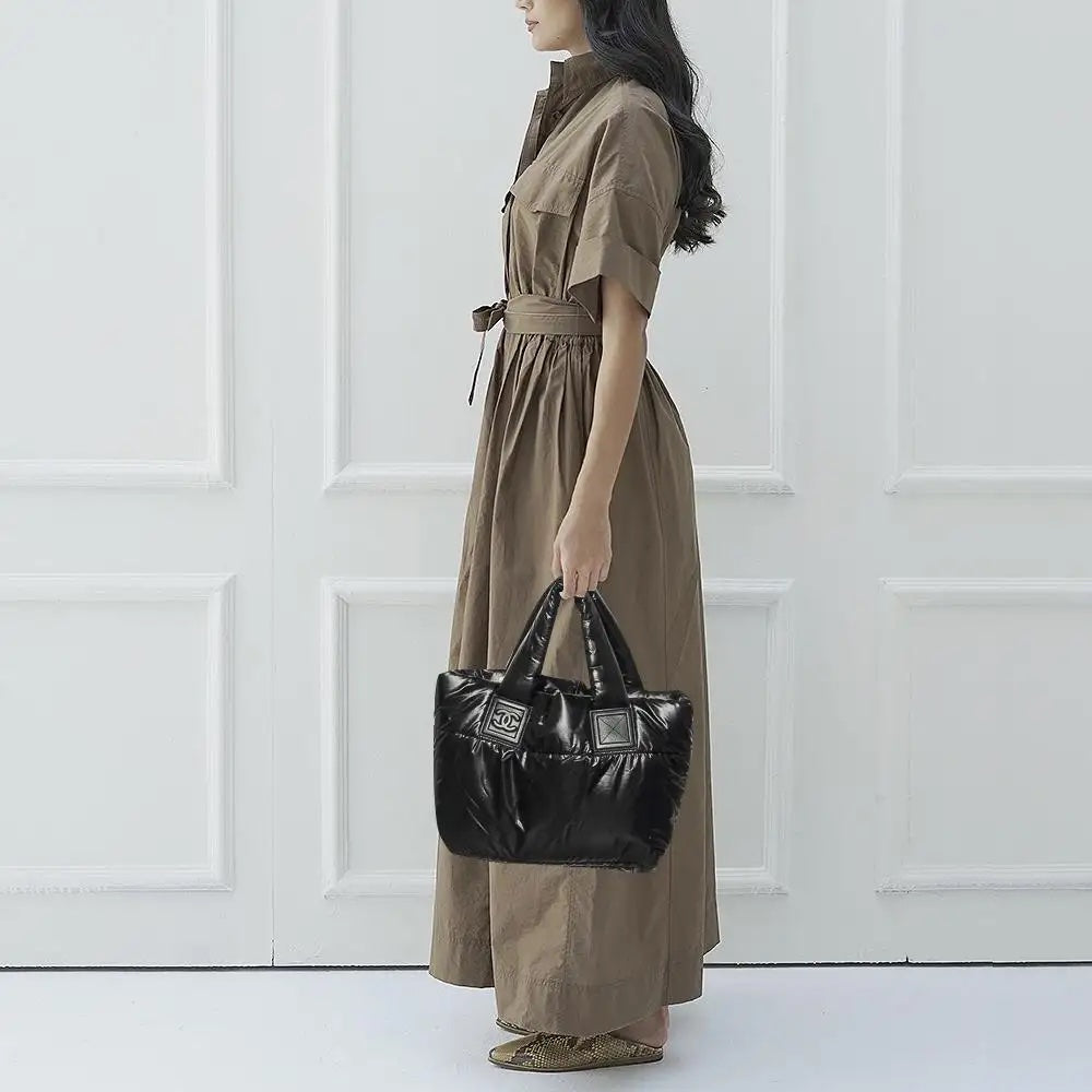 CHANEL NYLON COCO COCOON TOTE BAG