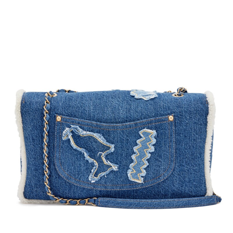 CHANEL PARIS-EGYPT HEIROGLYPH JUMBO FLAP BAG