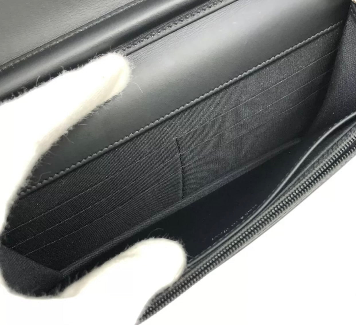 Chanel Quilted Patent Wallet on Chain WOC