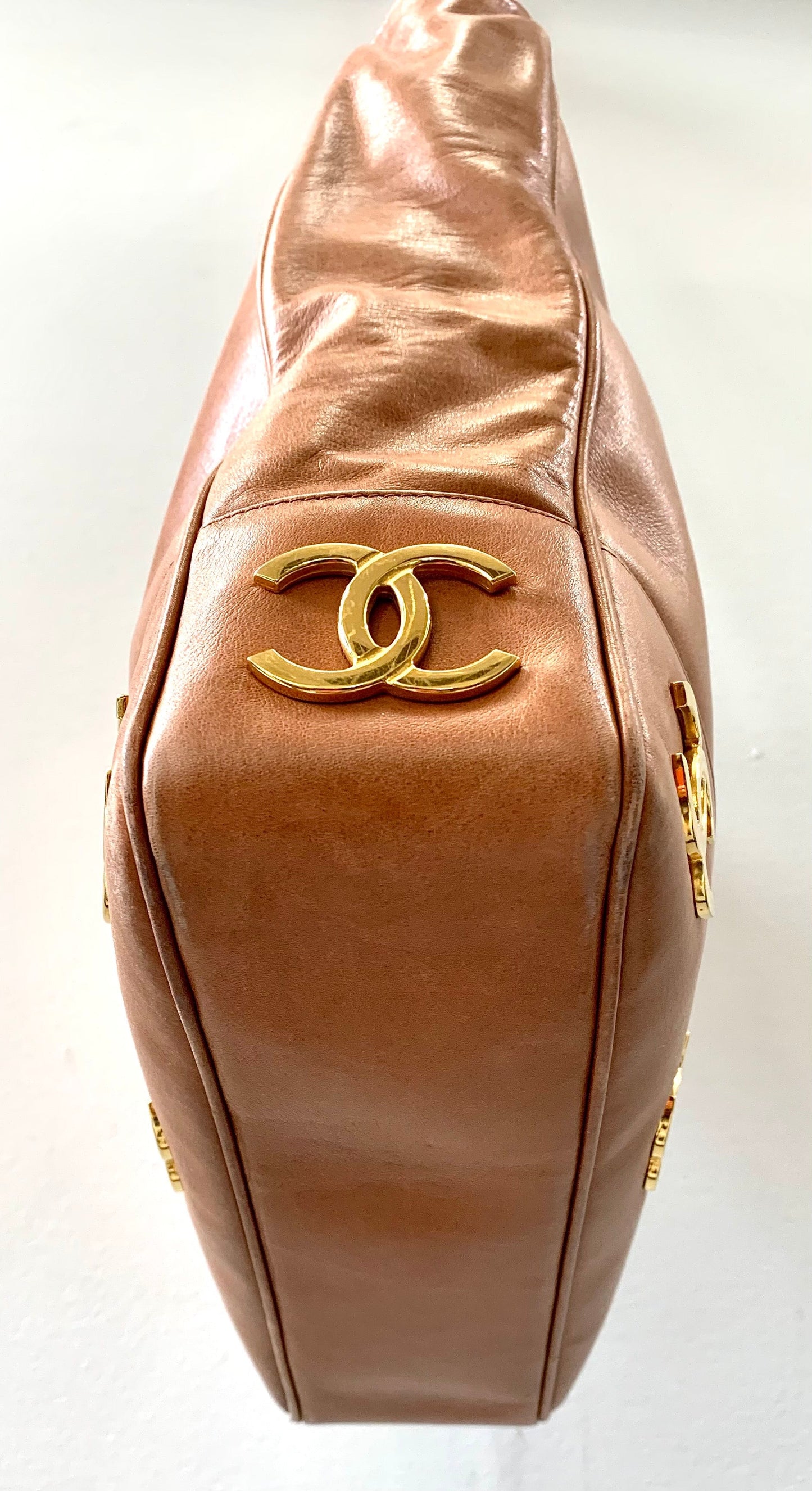 GLM-BROWN LEATHER  BAG