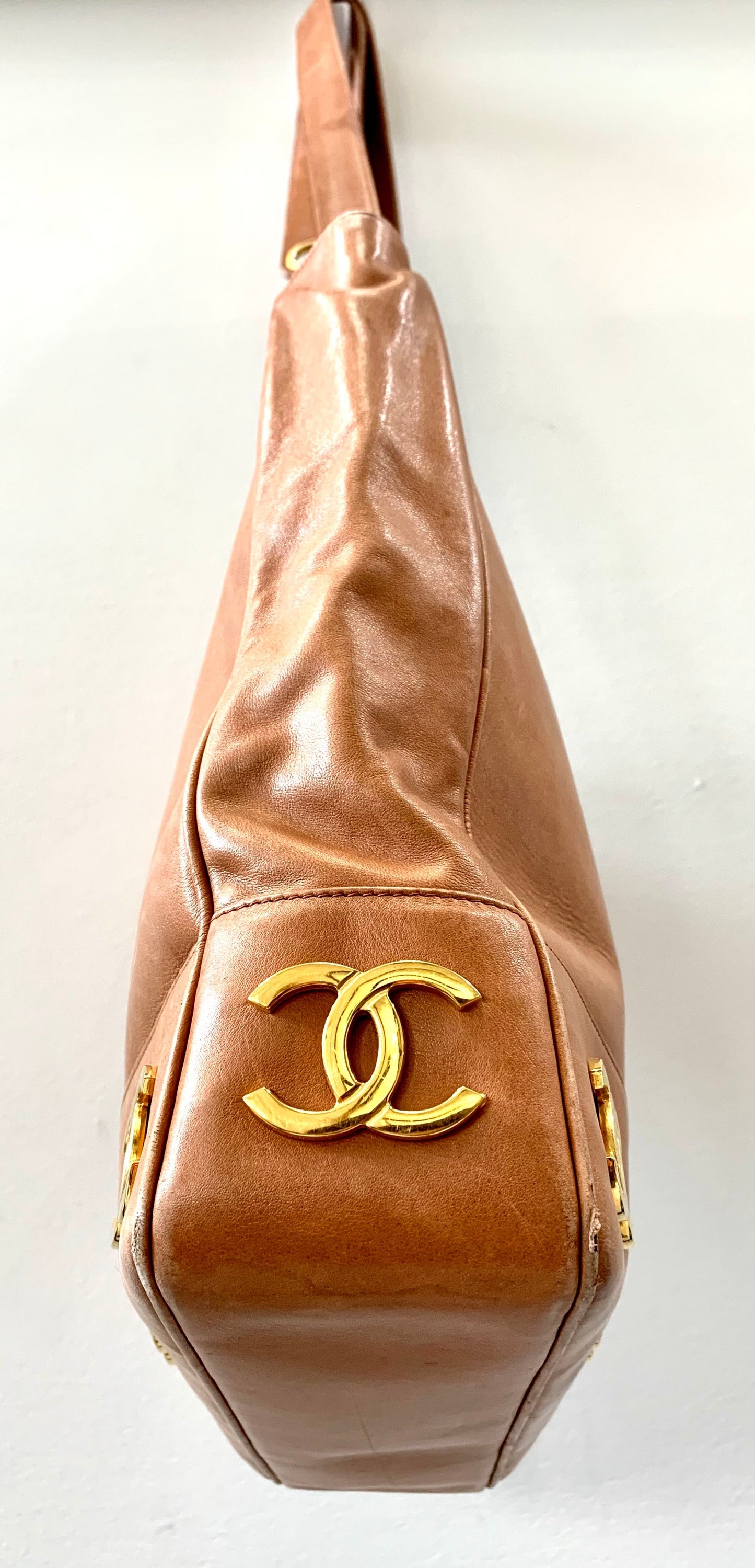GLM-BROWN LEATHER  BAG