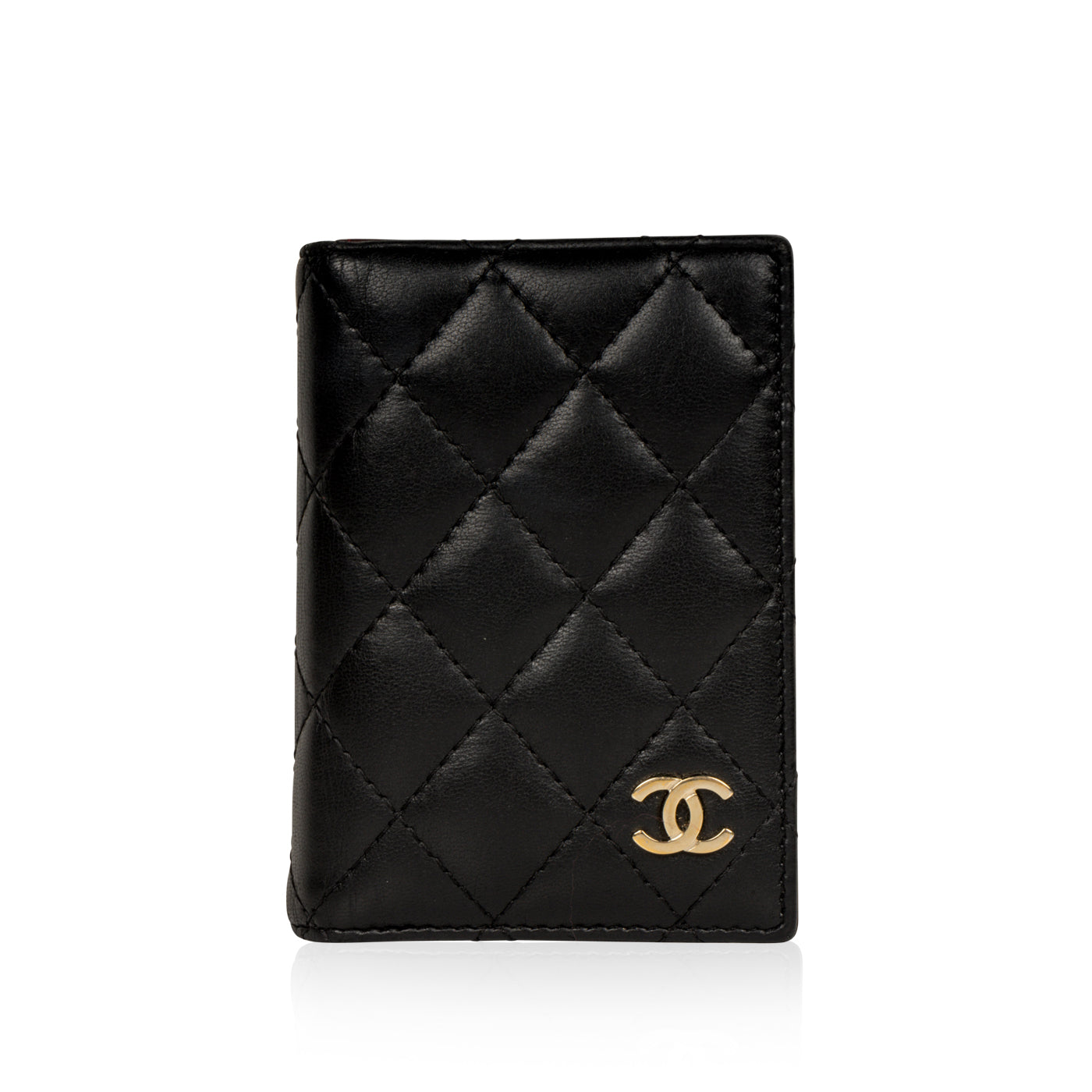 Chanel Quilted Lambskin Cardholder