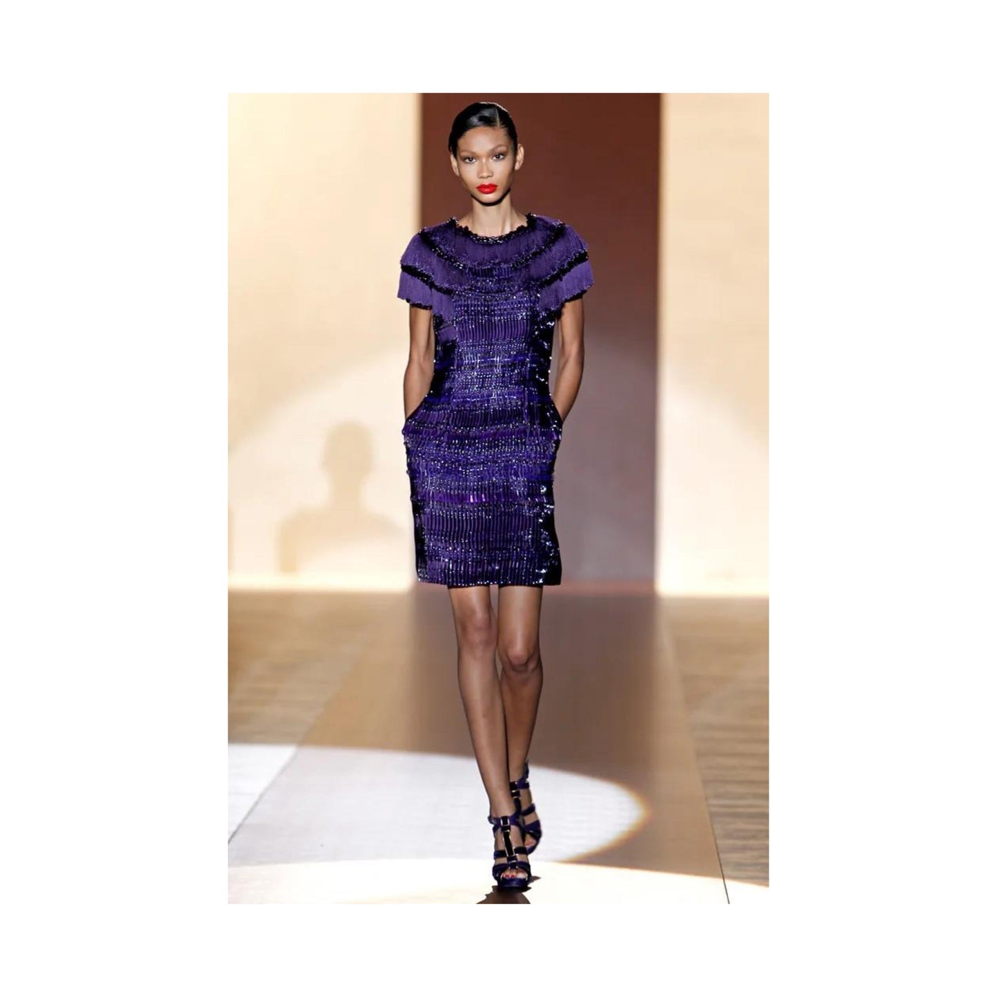 GLM-- Plexiglass Bead Dress