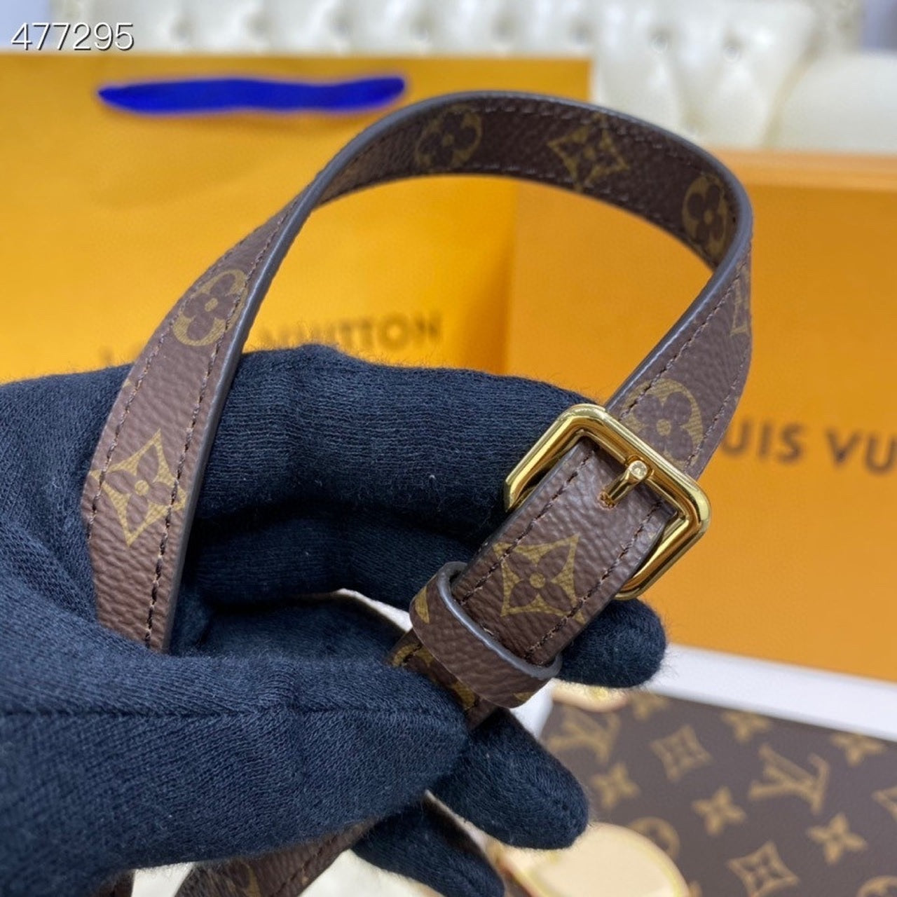 LV Sac Plat PM Monogram Canvas For Women, WomenÃ¢â‚¬â„¢s Handbags, Shoulder And Crossbody Bags 11.8in/30cm LV M45848