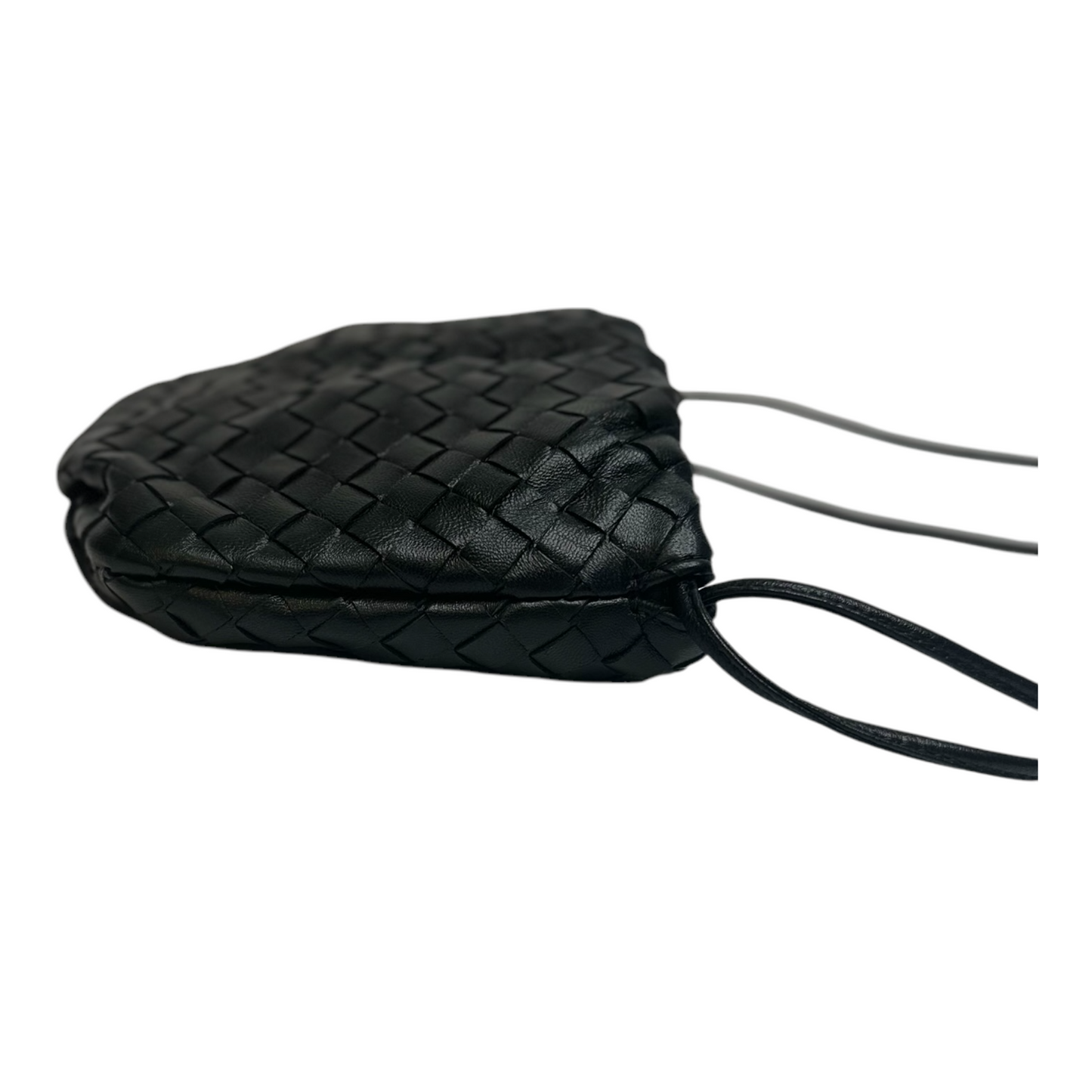 Bottega Veneta Nappa IntreGLM-iato Mini Bulb Black