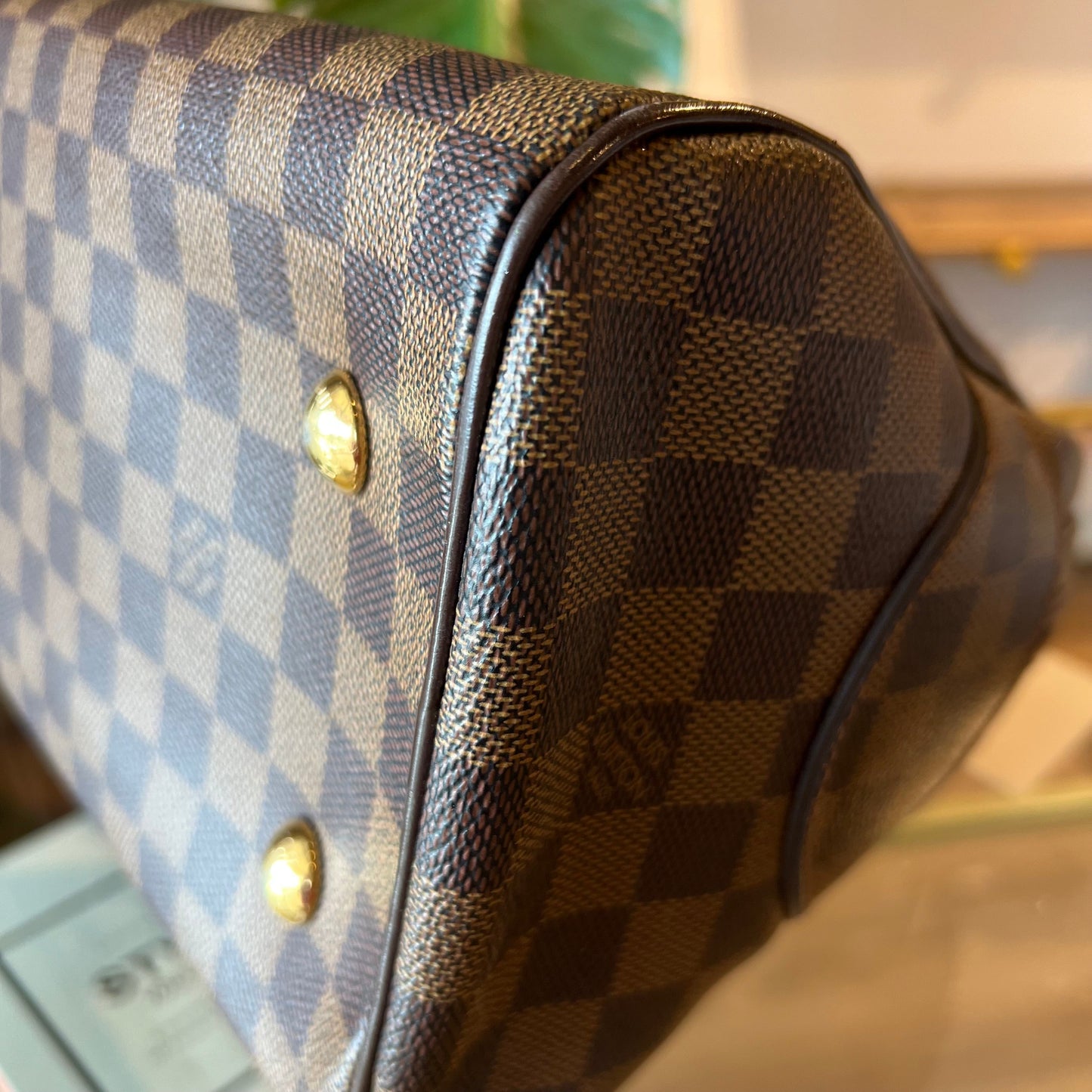 LOUIS VUITTON Duomo Damier Ebene Satchel