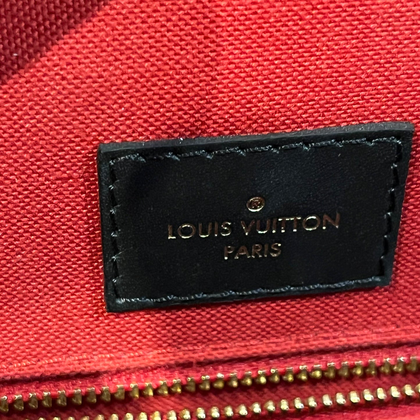 LOUIS VUITTON OnTheGo MM Monogram Reverse Giant Monogram Canvas Tote Bag
