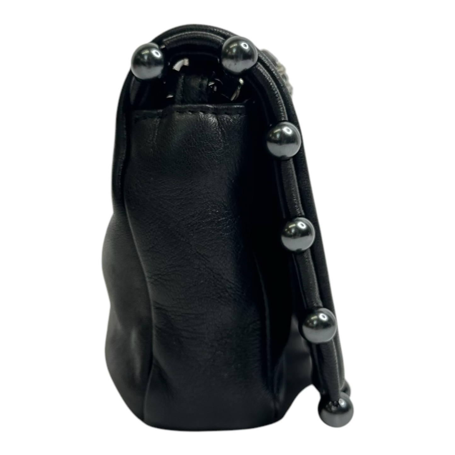 Chanel Lambskin Pearl Obsession Flap Black