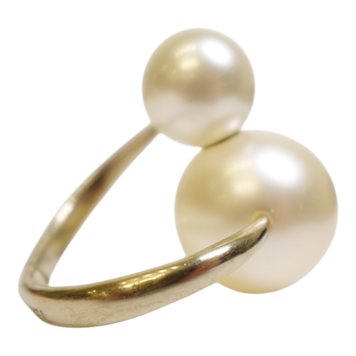 Chanel Double Pearl Cuff Bracelet