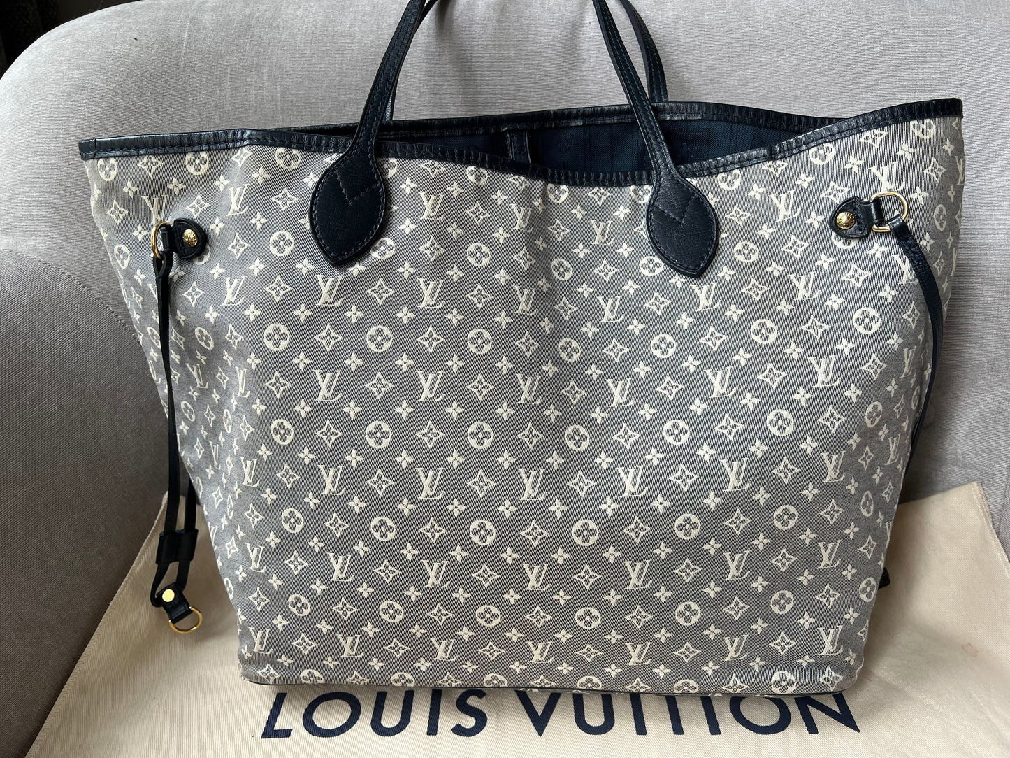 Louis Vuitton Neverfull MM Monogram Idylle Mini Lin