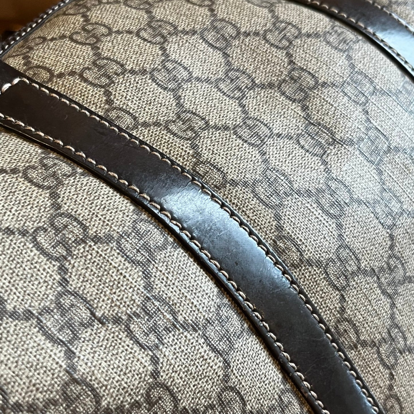 GUCCI Joy Boston Medium GG Coated Canvas Satchel Bag