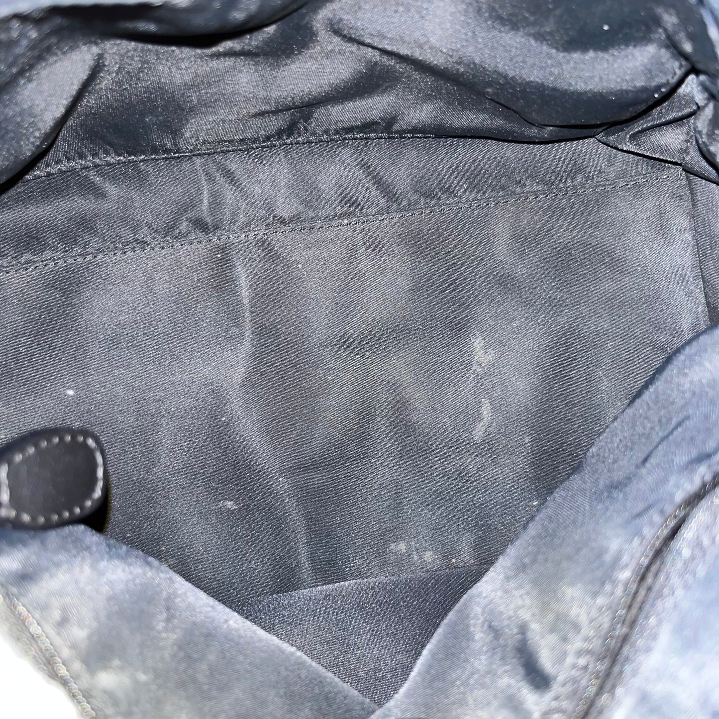 CHRISTIAN DIOR Trotter Canvas Satchel