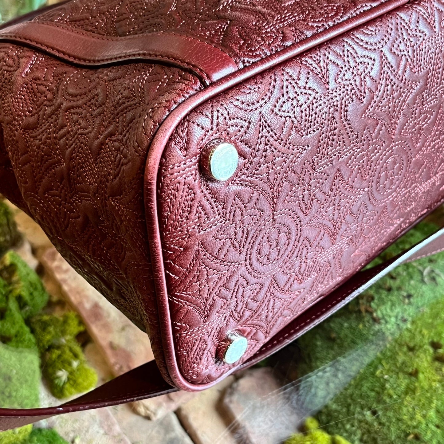 LOUIS VUITTON IXIA GM Antheia Monogram Lambskin Hobo Bag