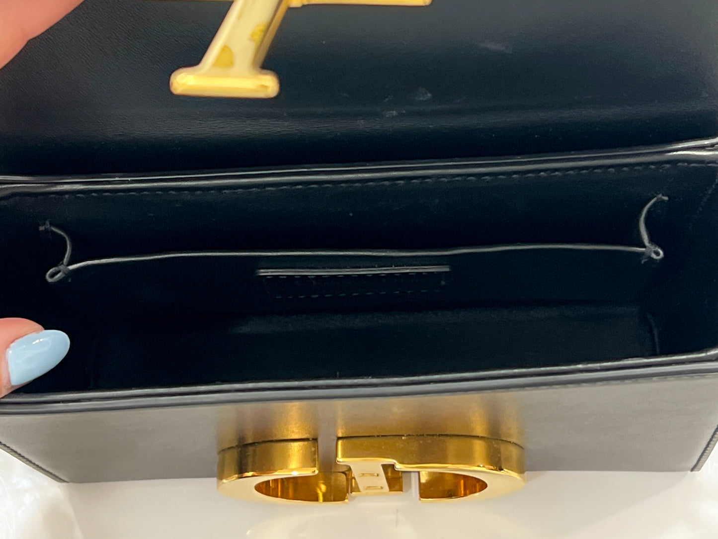 DIOR BOX CALFSKIN LEATHER 30 MONTAIGNE SHOULDER BAG
