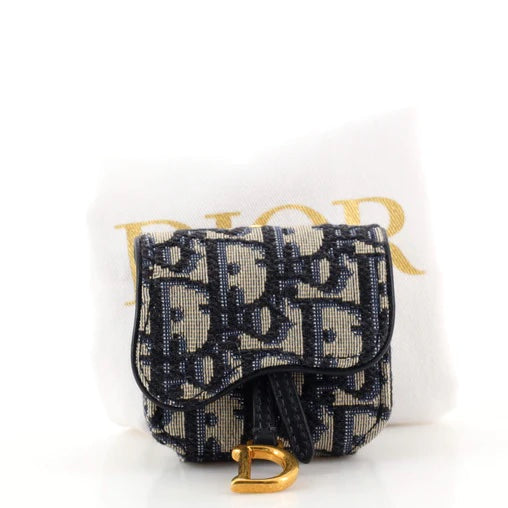 DIOR TROTTER CANVAS SADDLE AIRPODS PRO CASE