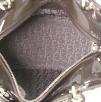 CHRISTIAN DIOR QUILTED CANNAGE MEDIUM LADY DIOR BAG