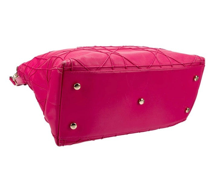 DIOR QUILTED LEATHER CANNAGE GRANVILLE BAG