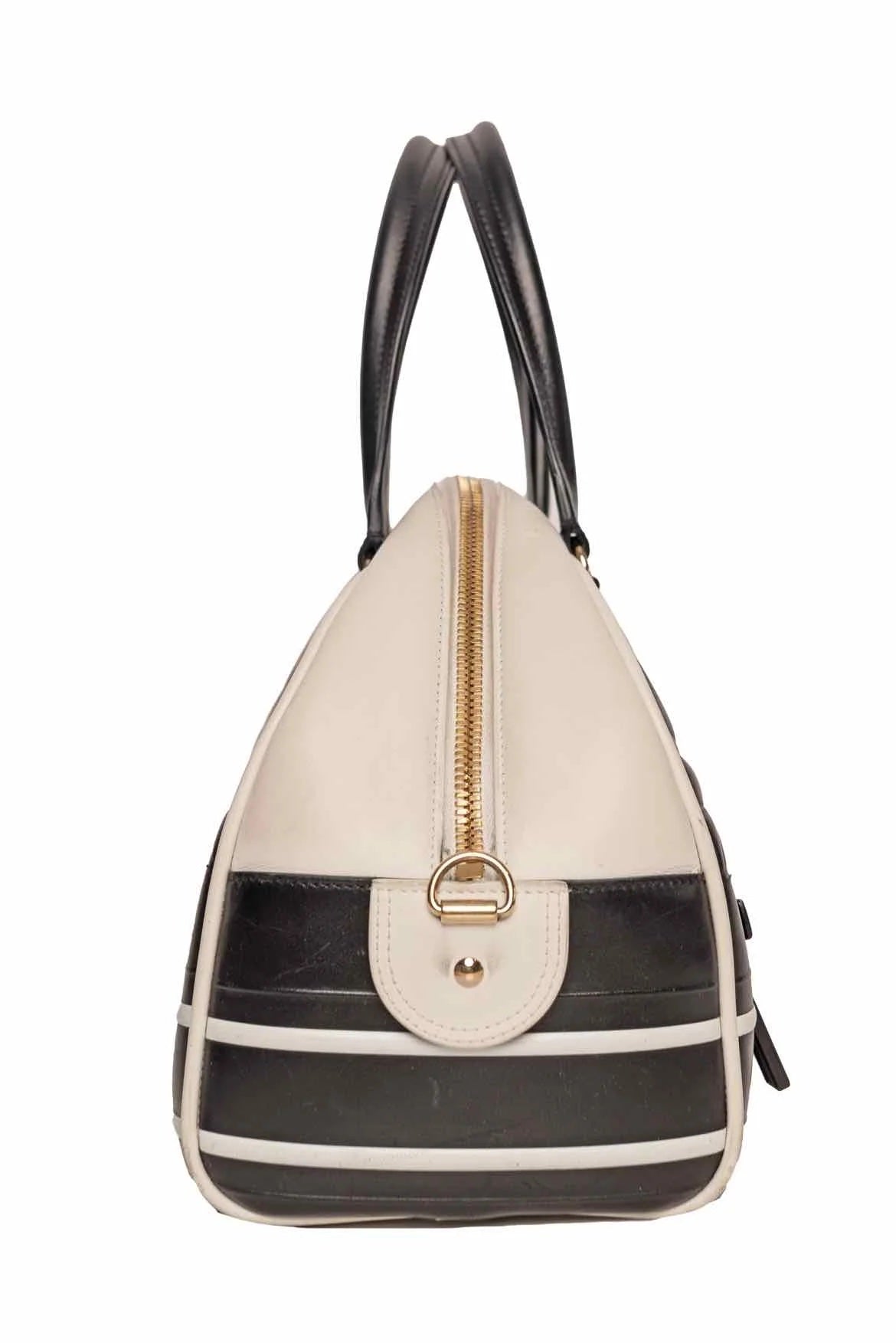 DIOR CANNAGE QUILTED LEATHER VIBE BOWLING BAG