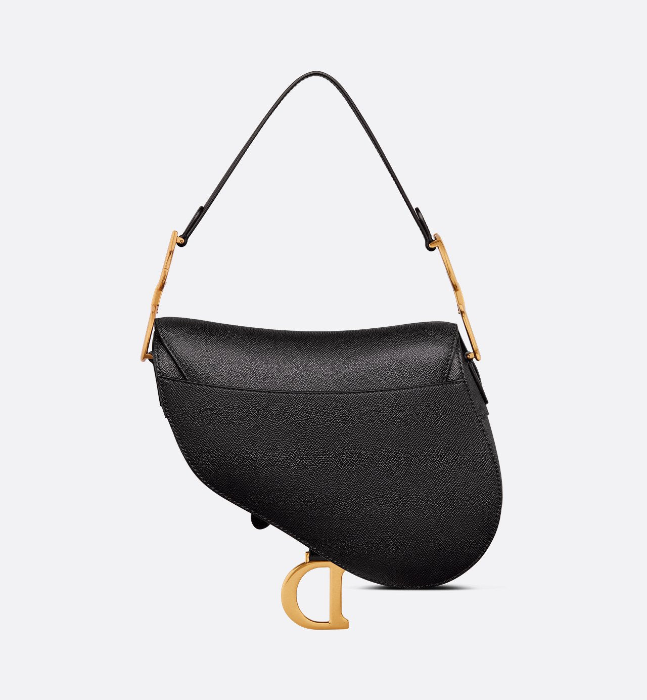 DIOR GRAINED CALFSKIN SADDLE BAG