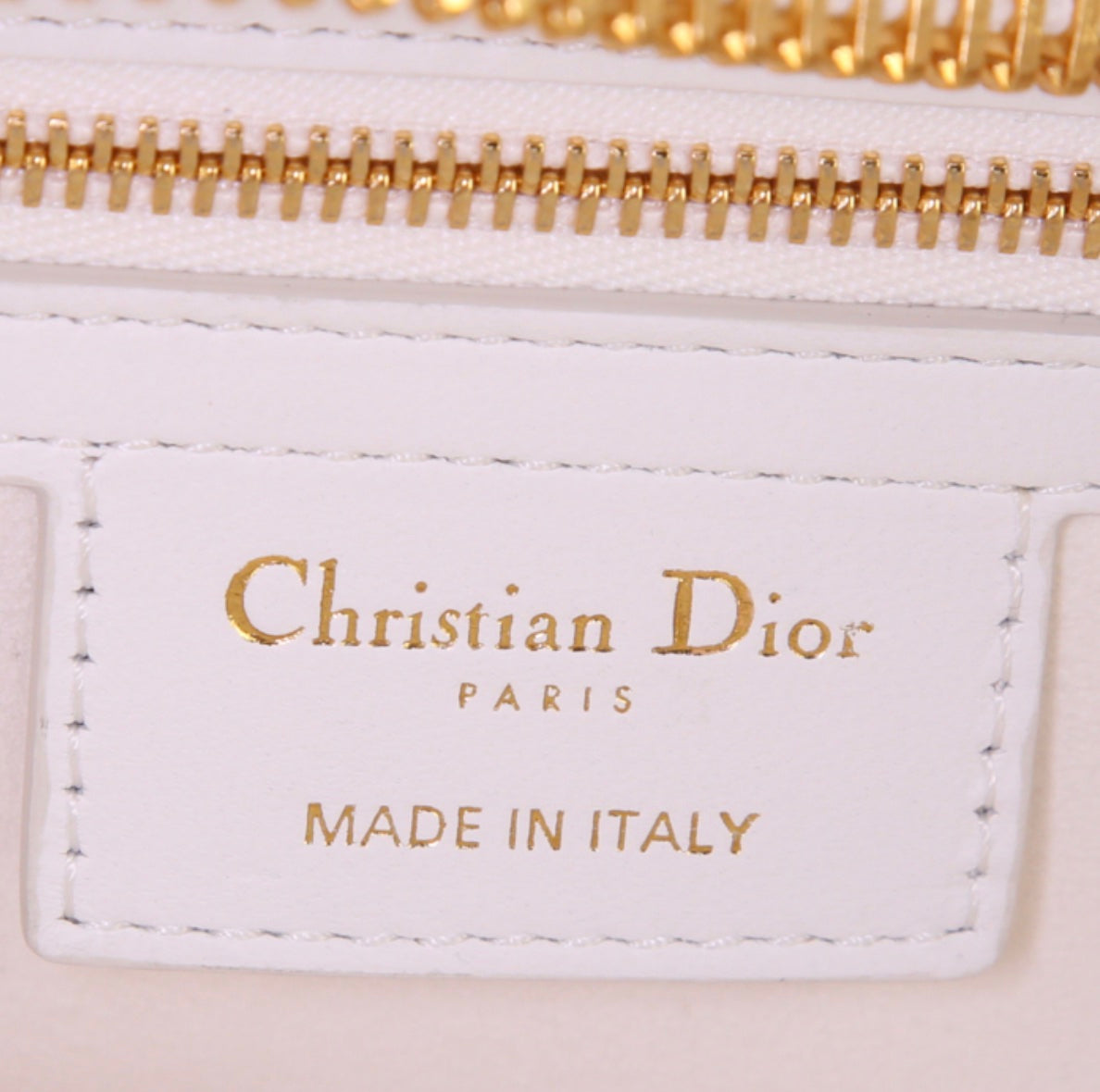 DIOR LADY DIOR BRAIDED LEATHER LARGE TOTE BAG