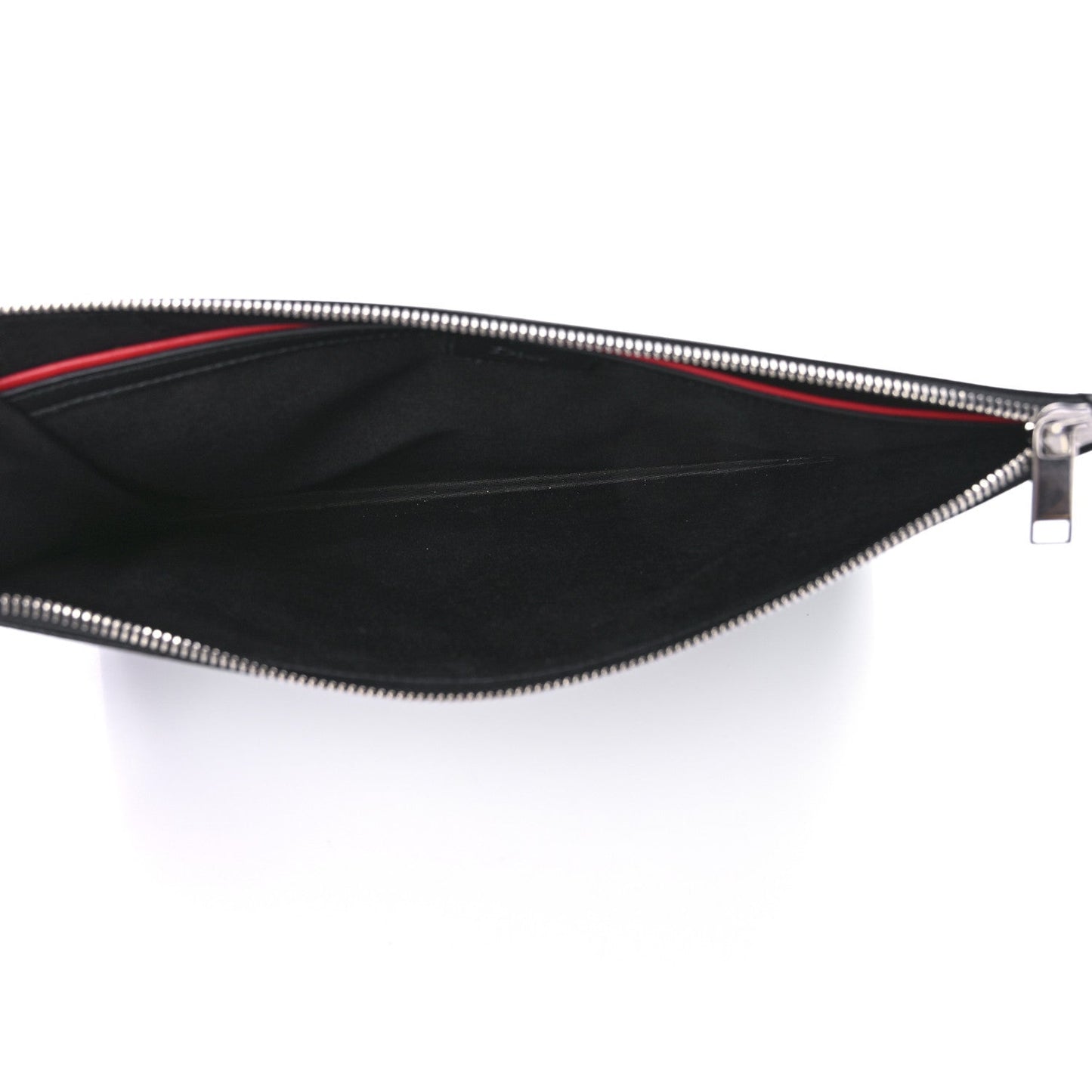 CHRISTIAN DIOR LATENIGHT PARIS CALFSKIN LEATHER CLUTCH WRISTLET