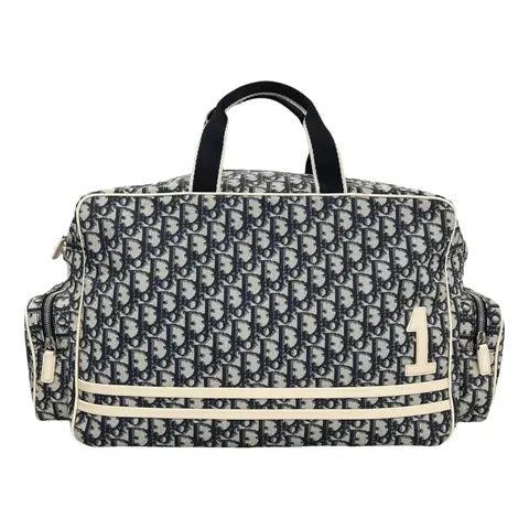 CHRISTIAN DIOR MONOGRAM TROTTER TRAVEL HANDBAG