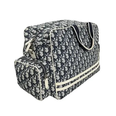 CHRISTIAN DIOR MONOGRAM TROTTER TRAVEL HANDBAG