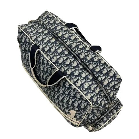 CHRISTIAN DIOR MONOGRAM TROTTER TRAVEL HANDBAG