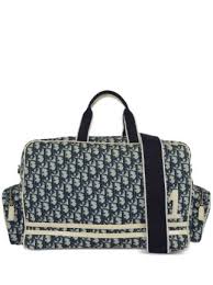 CHRISTIAN DIOR MONOGRAM TROTTER TRAVEL HANDBAG