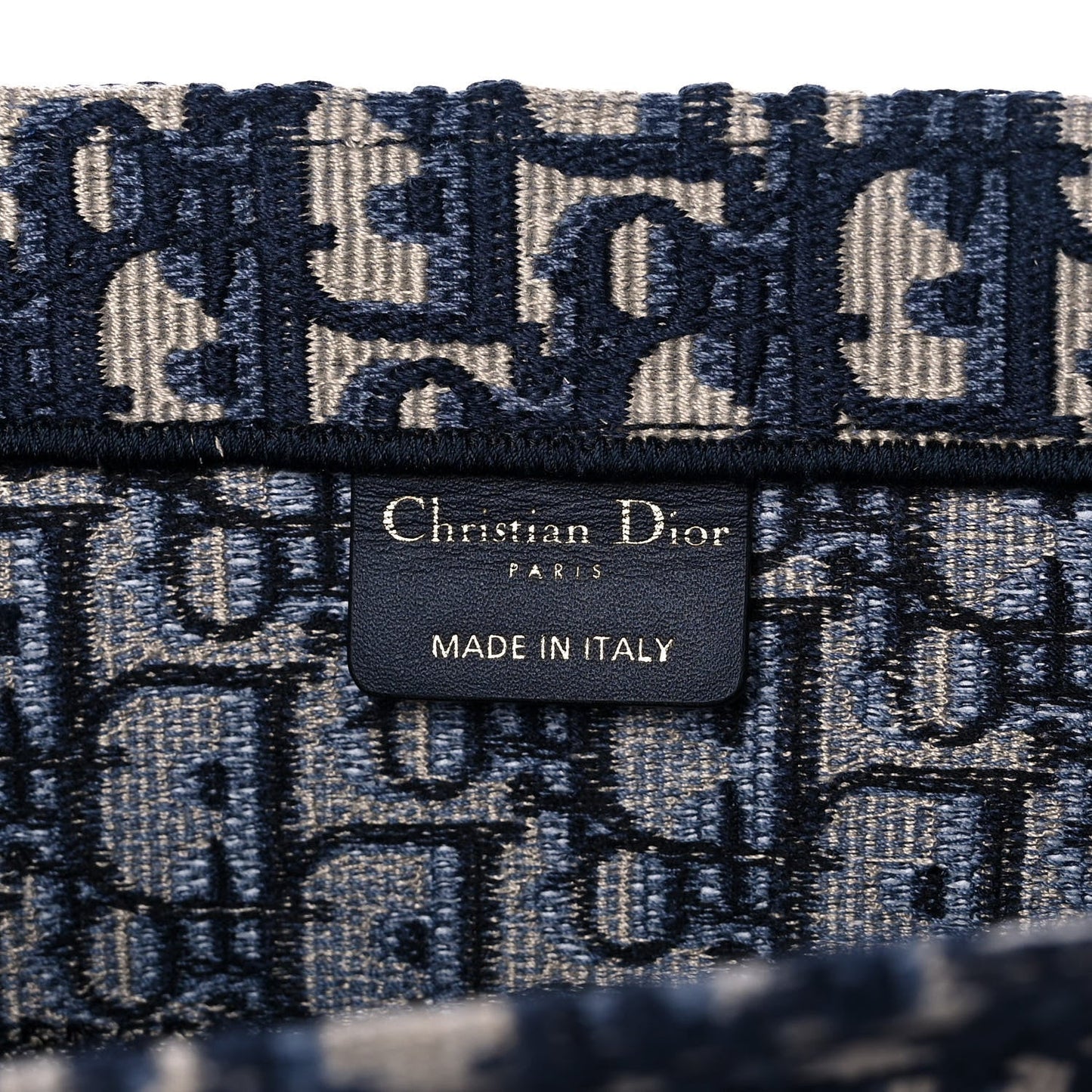 CHRISTIAN DIOR MEDIUM OBLIQUE BOOK TOTE BAG