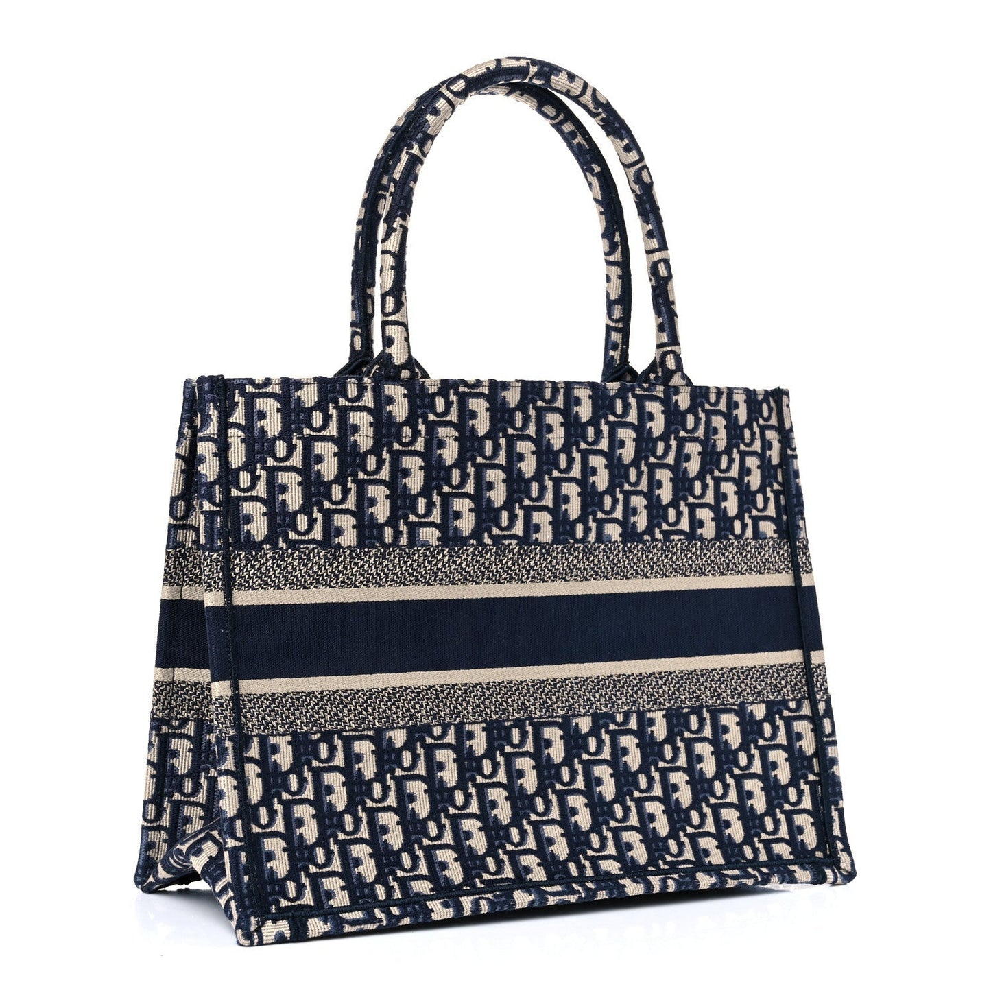 CHRISTIAN DIOR OBLIQUE BOOK MEDIUM TOTE BAG