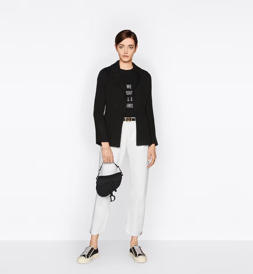 CHRISTIAN DIOR ULTRA MATT CALFSKIN SADDLE BAG