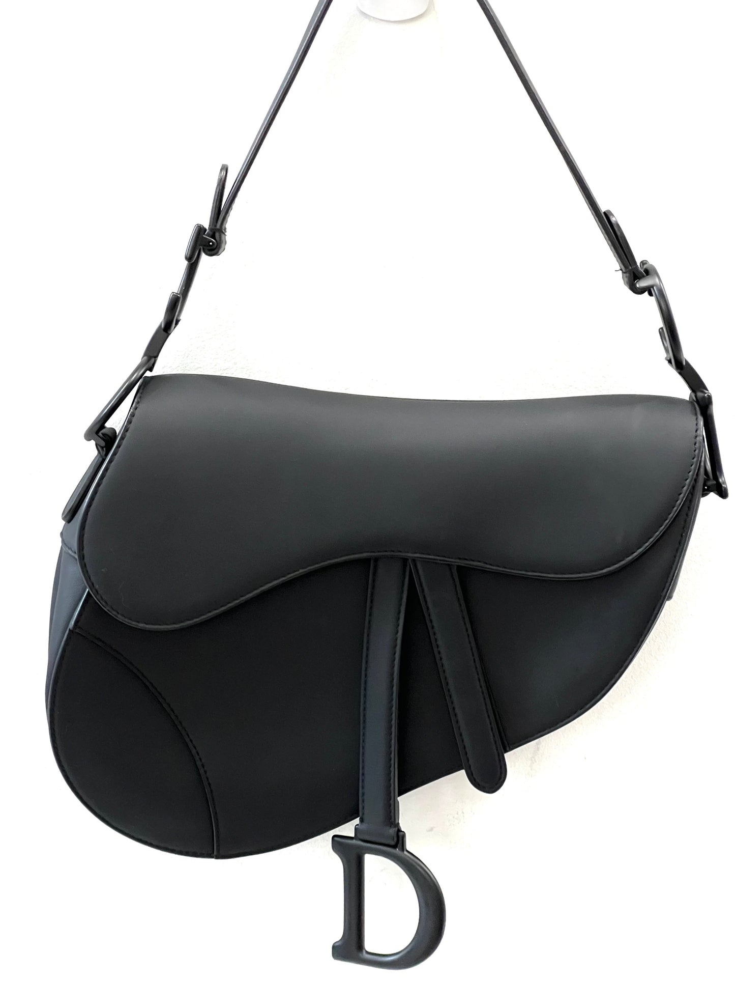 CHRISTIAN DIOR ULTRA MATT CALFSKIN SADDLE BAG