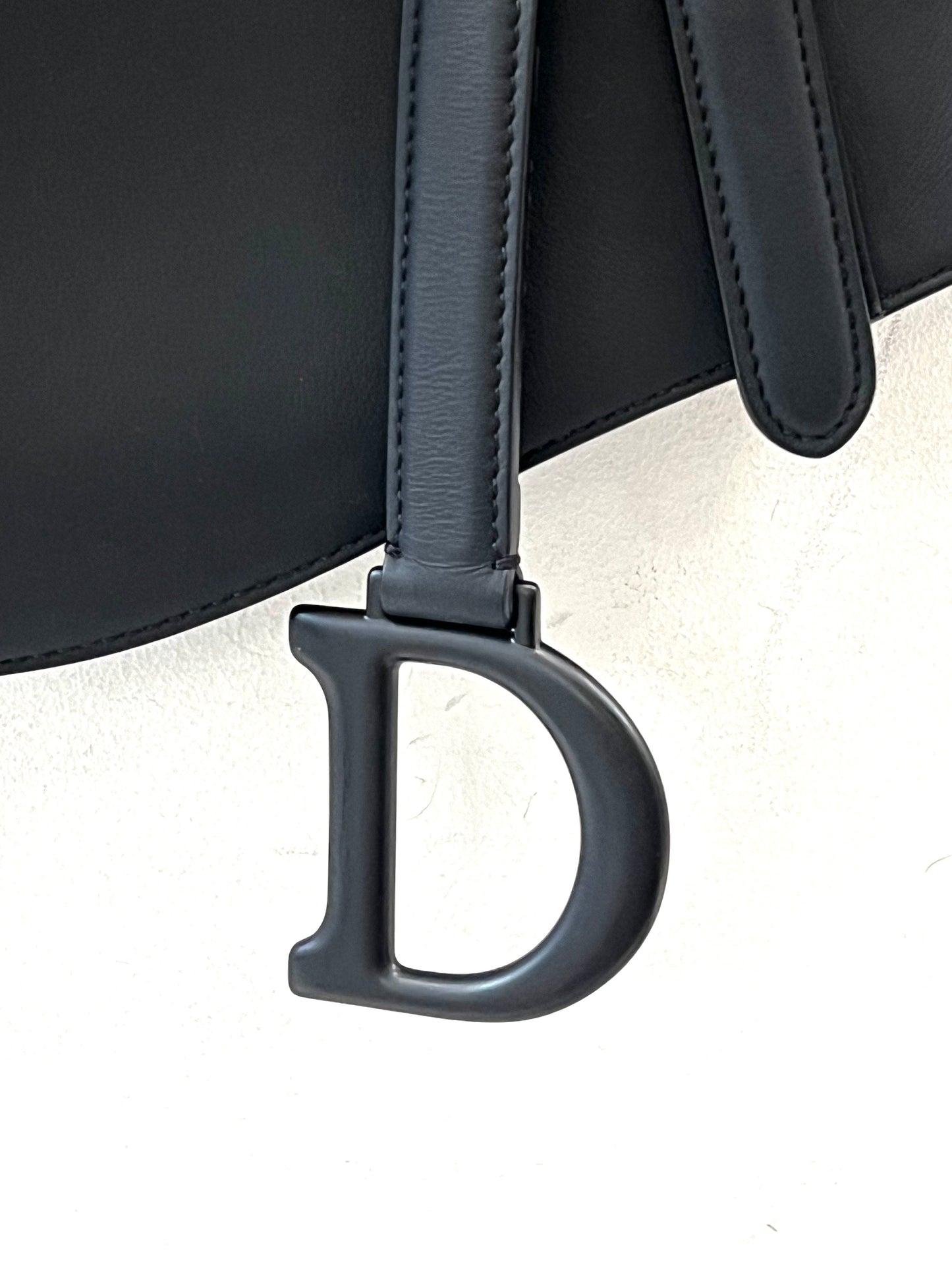 CHRISTIAN DIOR ULTRA MATT CALFSKIN SADDLE BAG