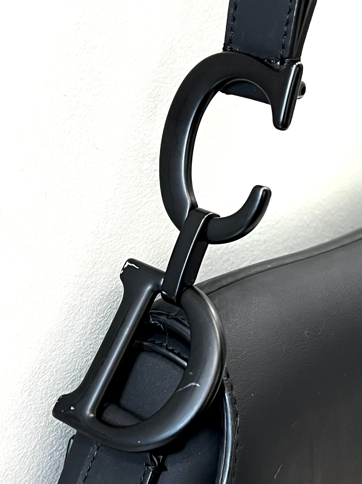 CHRISTIAN DIOR ULTRA MATT CALFSKIN SADDLE BAG