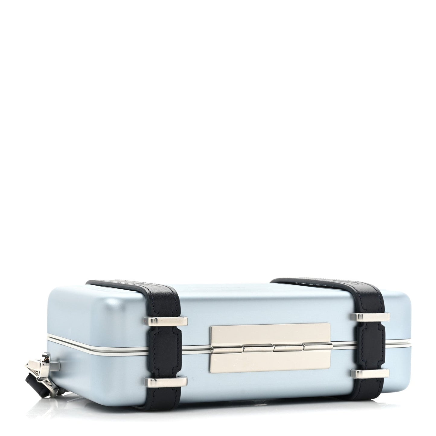 DIOR X RIMOWA ALUMINUM PERSONAL CLUTCH ON STRAP