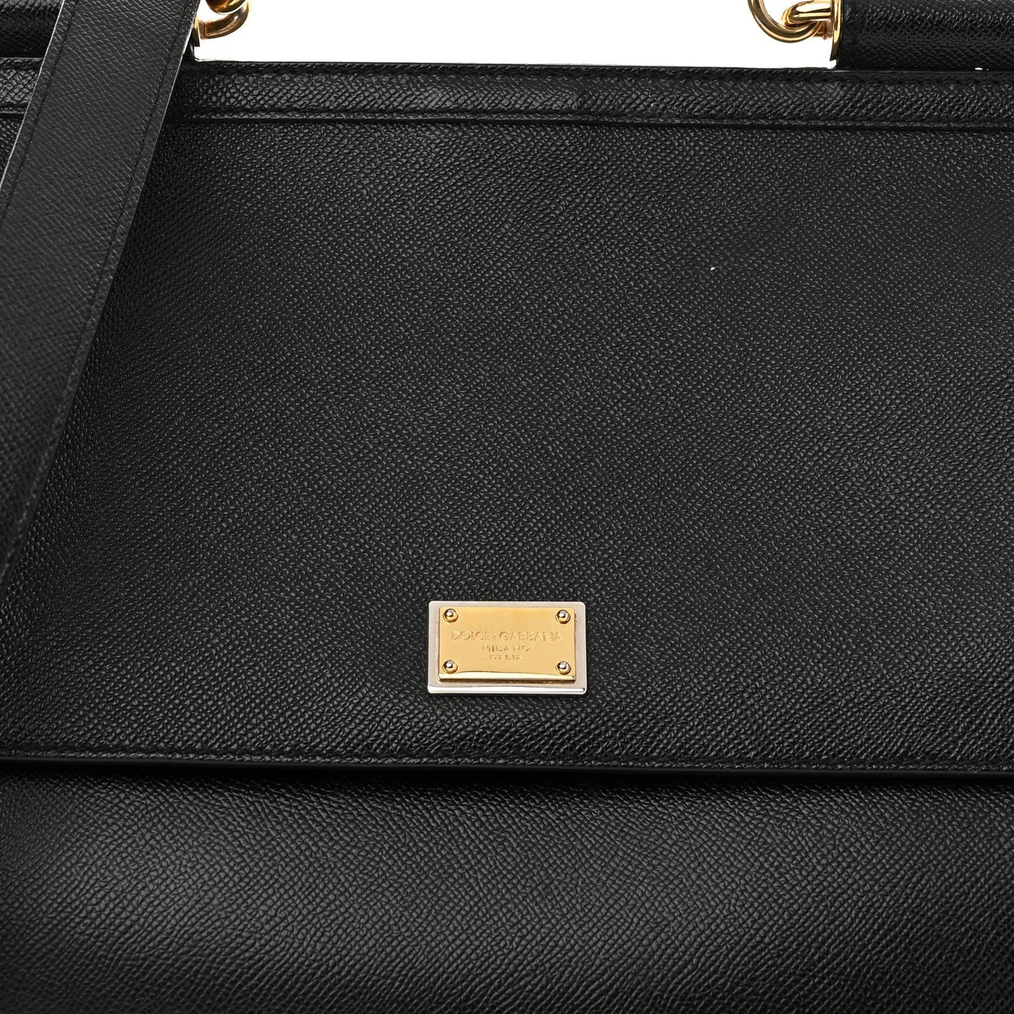 DOLCE & GABBANA DAUPHINE LARGE MISS SICILY SATCHEL BAG