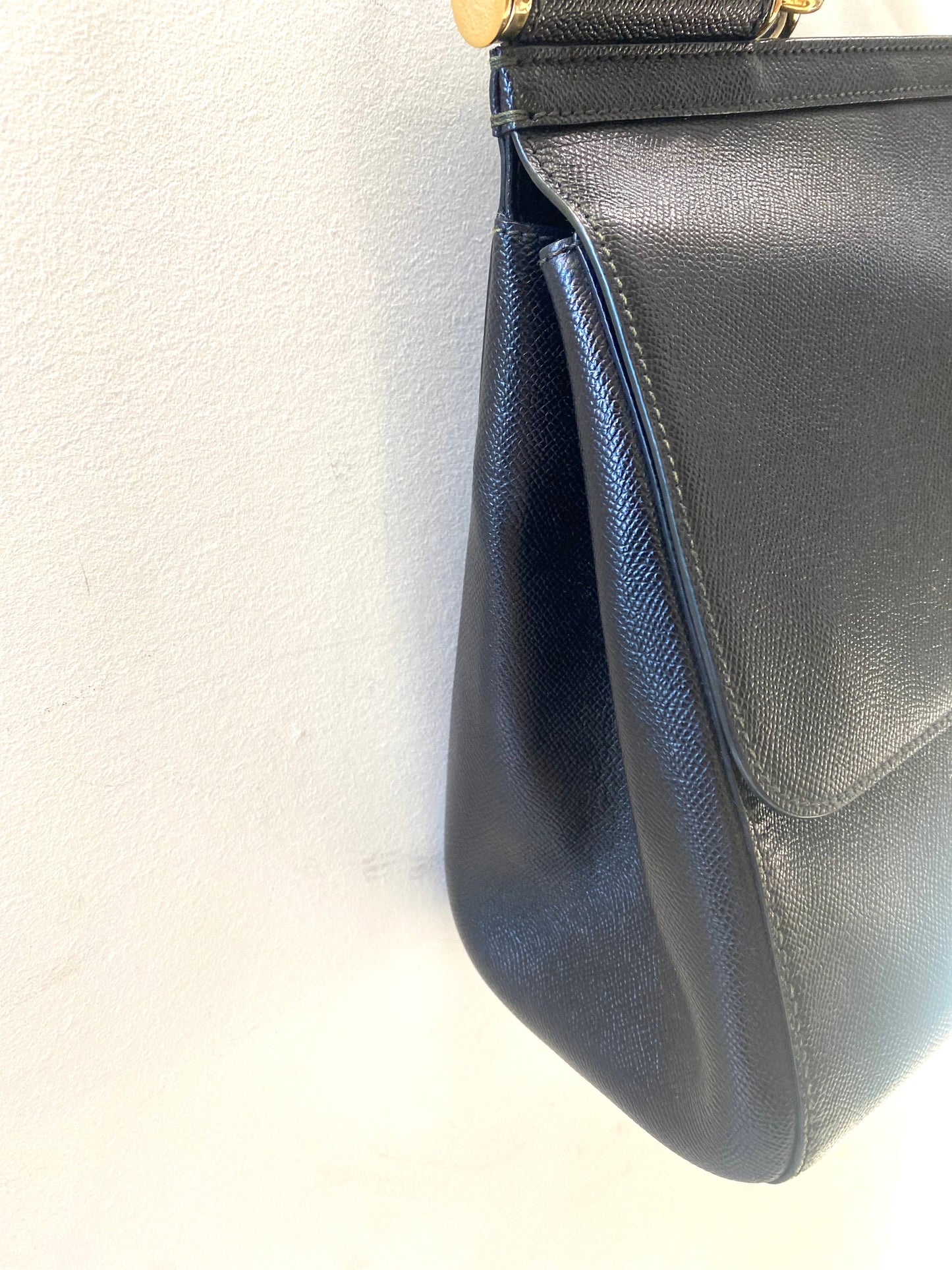 DOLCE & GABBANA DAUPHINE LARGE MISS SICILY SATCHEL BAG