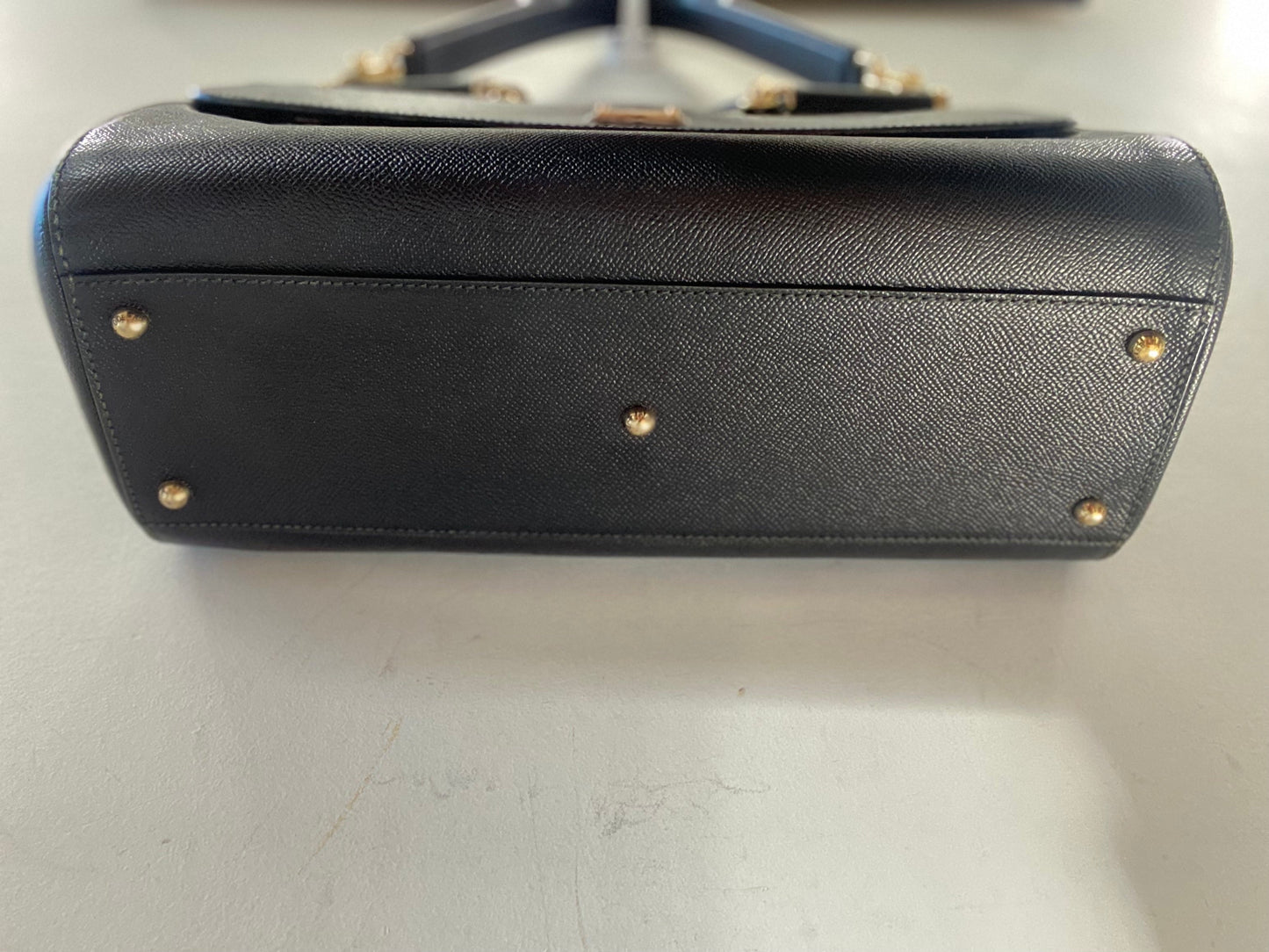 DOLCE & GABBANA DAUPHINE LARGE MISS SICILY SATCHEL BAG
