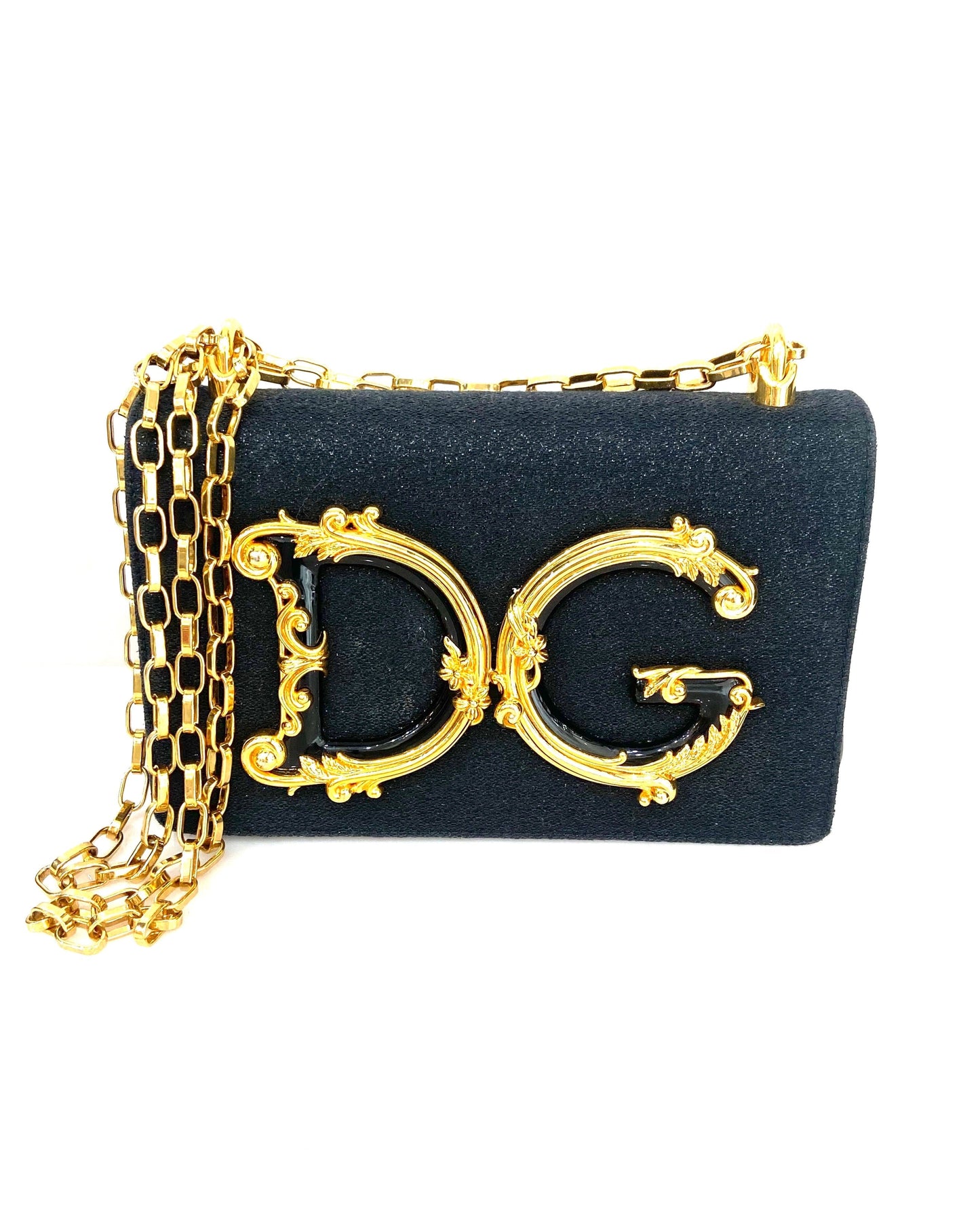 DOLCE & GABBANA NAPPA DG GIRLS SHOULDER BAG