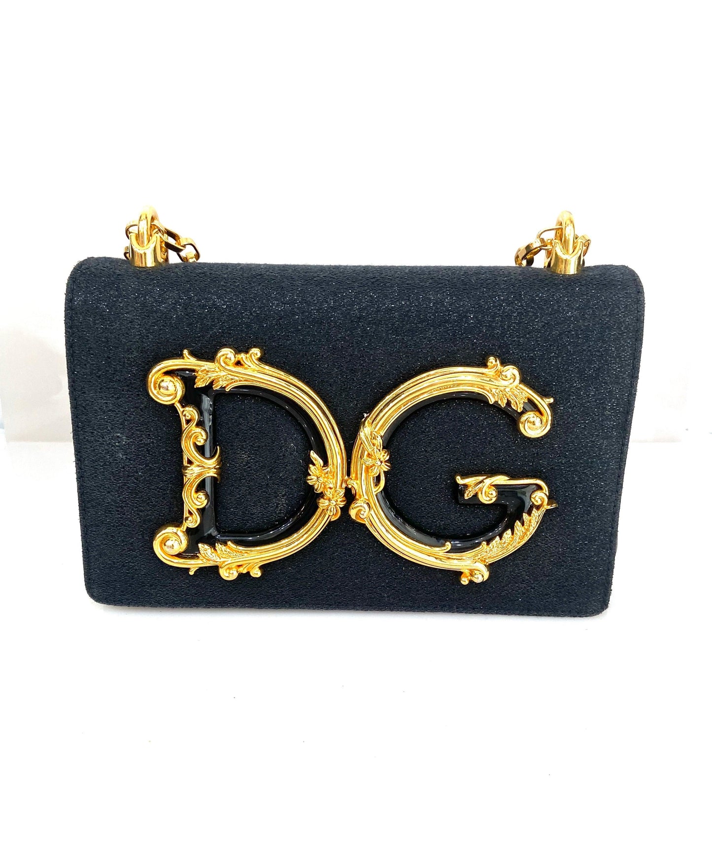 DOLCE & GABBANA NAPPA DG GIRLS SHOULDER BAG