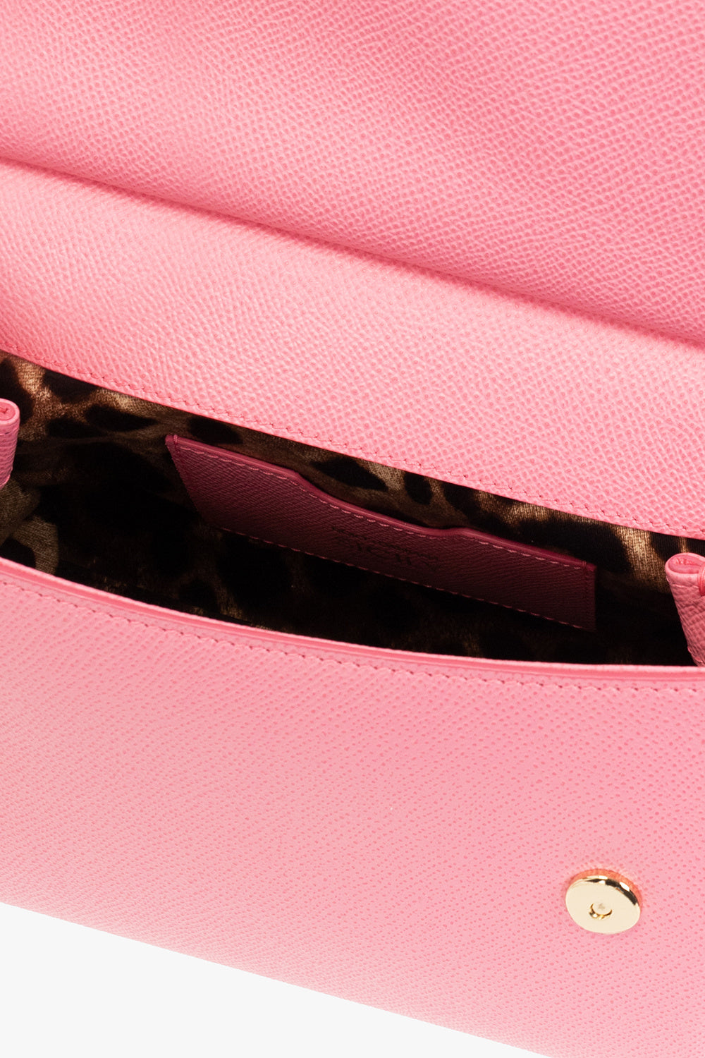 DOLCE & GABBANA PINK SICILY SMALL SHOULDER BAG