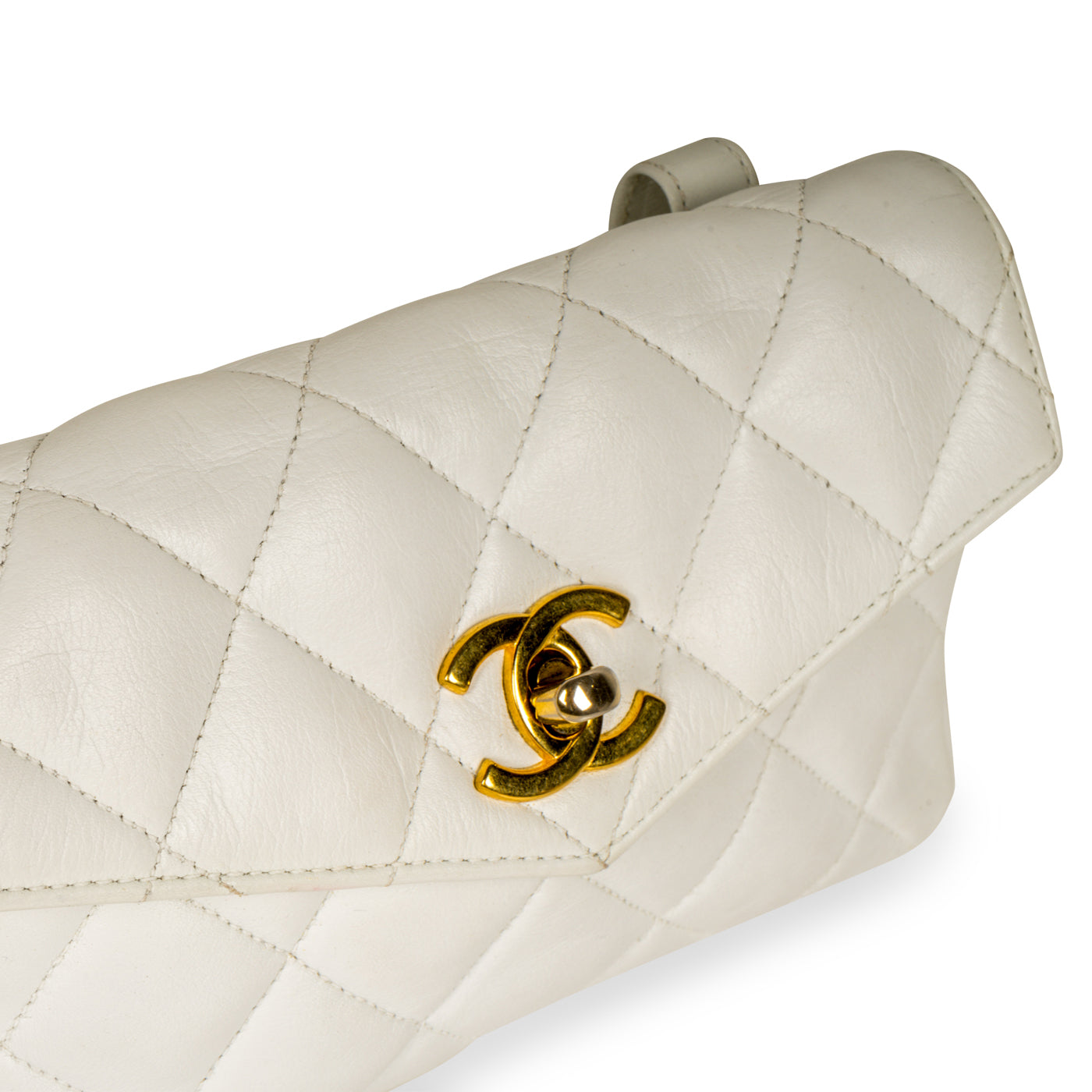 Chanel Vintage Bum Bag - White
