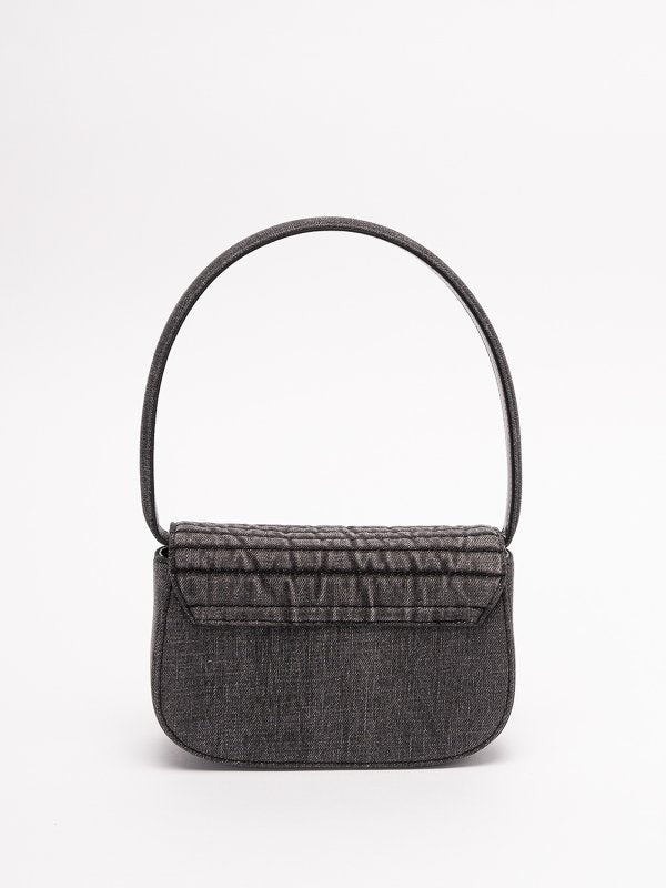 DIESEL 1DR DENIM SHOULDER BAG