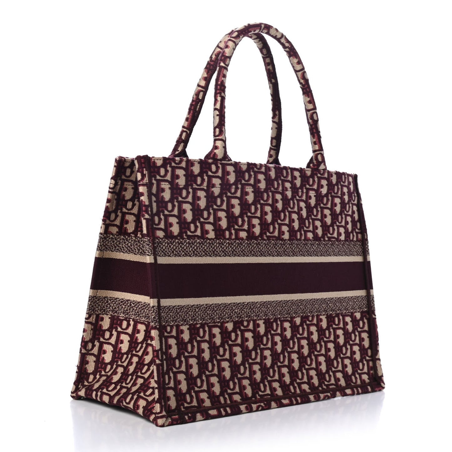 Dior Book Tote-Burgundy