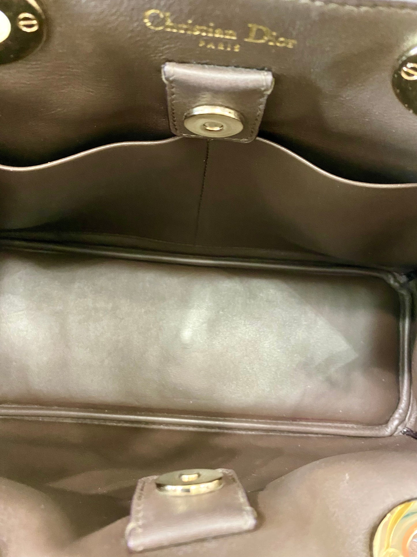 DIOR GRAINED LEATHER MEDIUM DIORISSIMO TOTE BAG IN BLUSH PINK