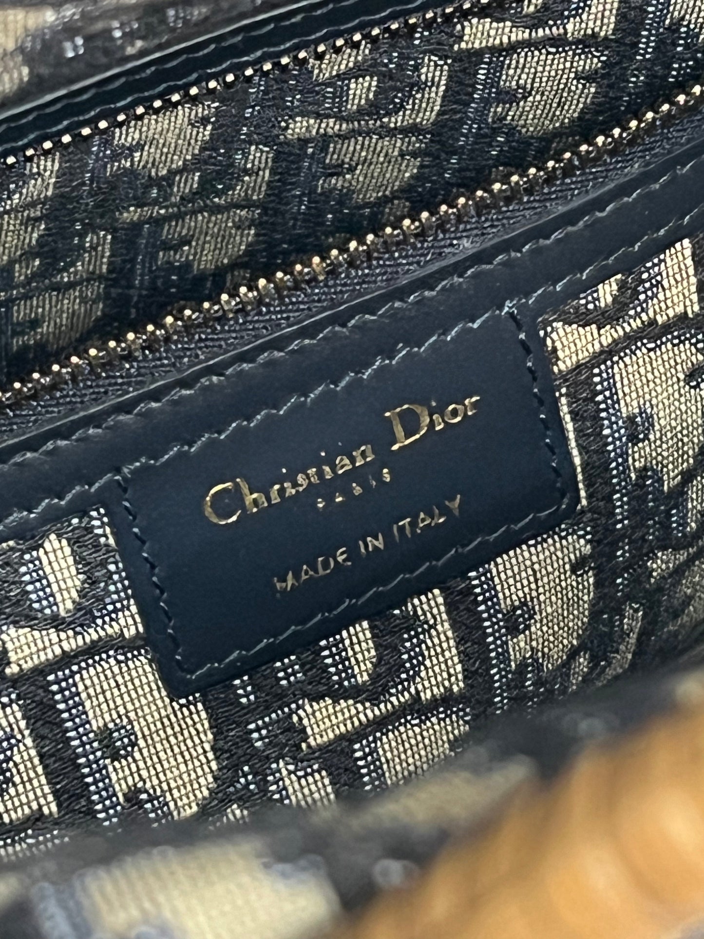 CHRISTIAN DIOR OBLIQUE WICKER BASKET TOTE BAG