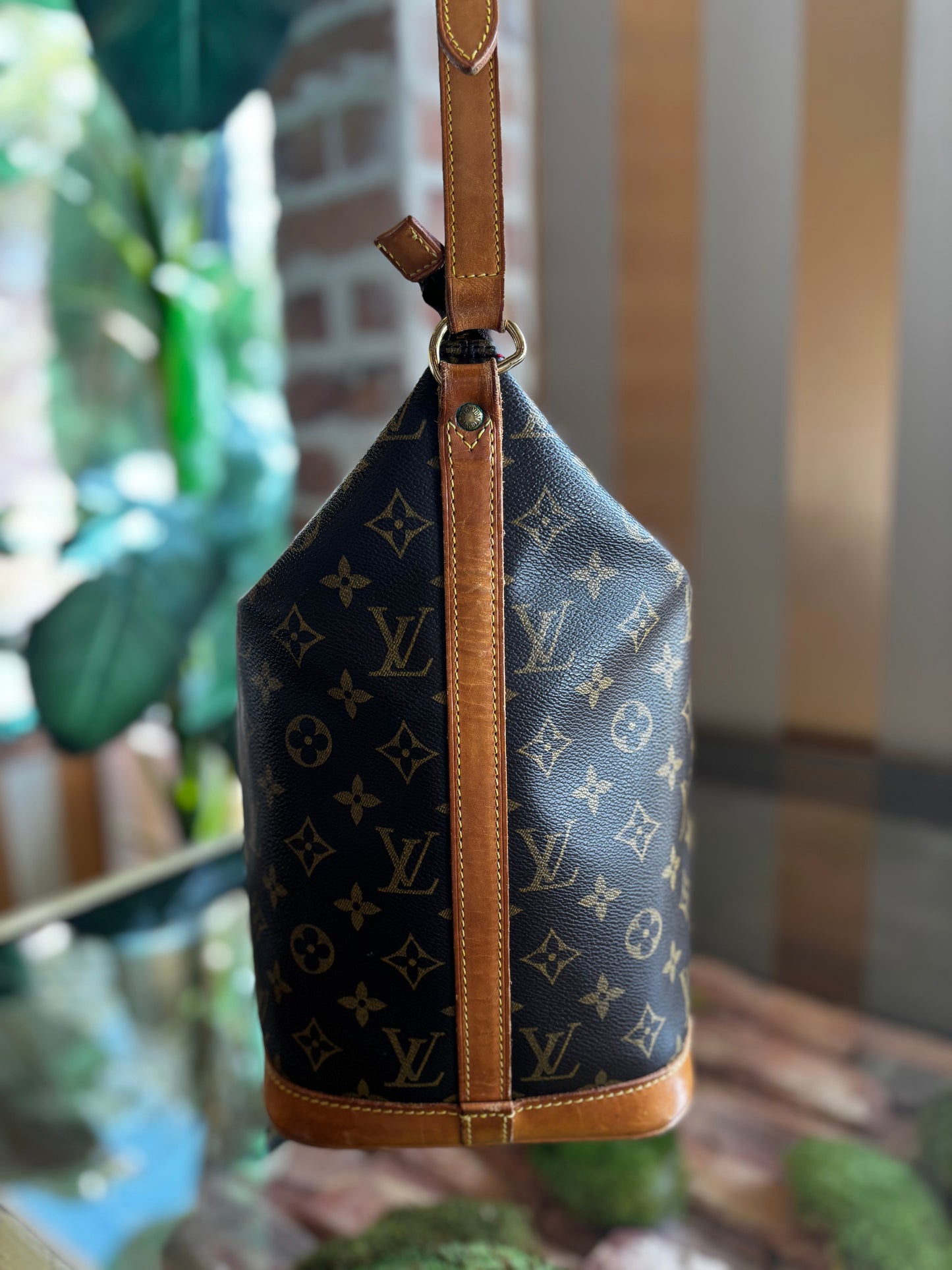 LOUIS VUITTON Monogram Amfar X Sharon Stone Shoulder Bag