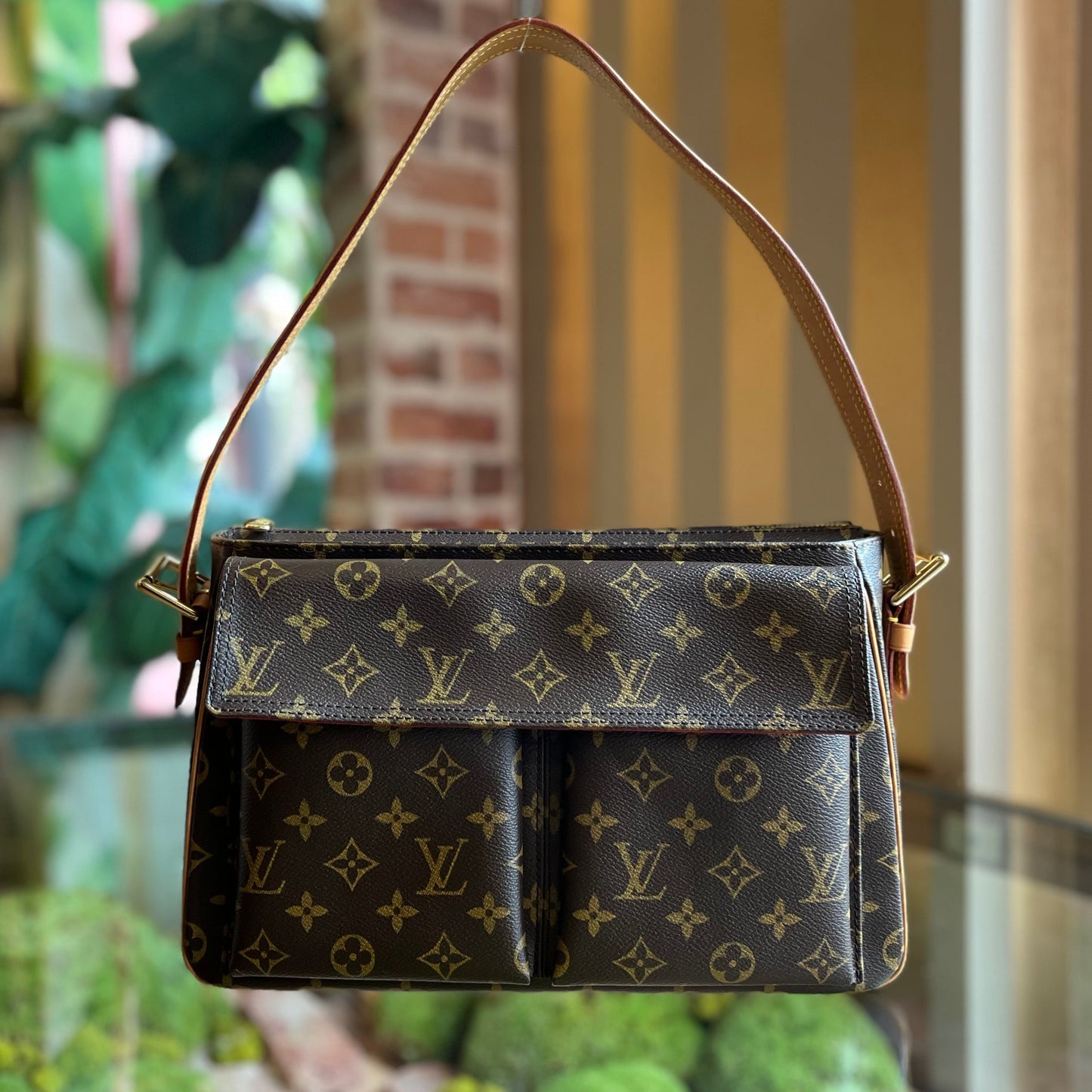 LOUIS VUITTON Viva Cite GM Monogram Canvas Shoulder Bag